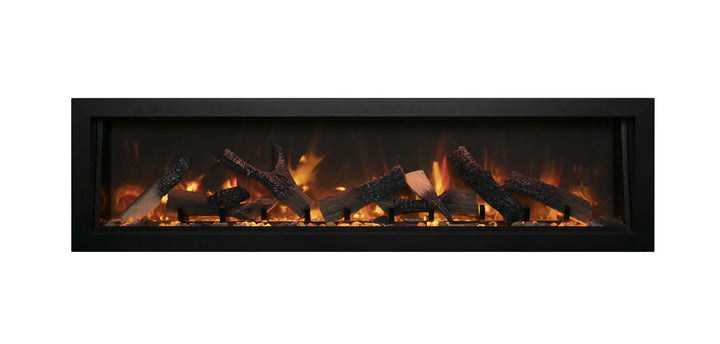 Amantii  - Panorma Deep Built-In IndoorOutdoor Electric Fireplace, Smart