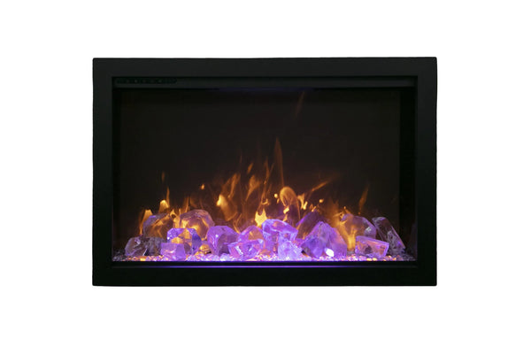 Amantii - Traditional Bespoke - Indoor / Outdoor Electric Fireplace, Wifi Capable [33", 38", 44"]