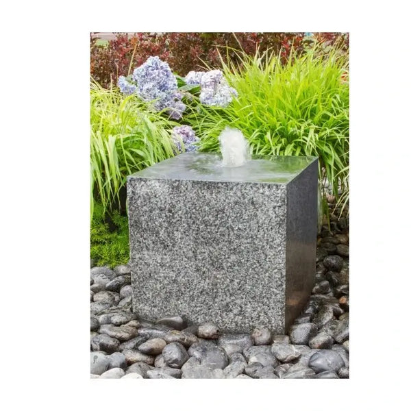 Blue Thumb Kanji Granite Fountain Kit Gray