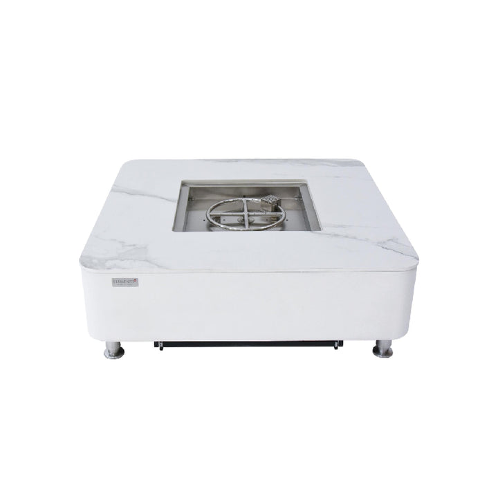 Elementi Plus Annecy marble Porcelain Fire Table - Burner Ring