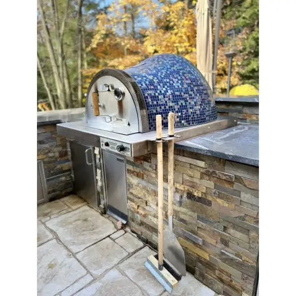 HPC Fire Inspired Villa Series - Pool Blue - Built In Outdoor Pizza Oven