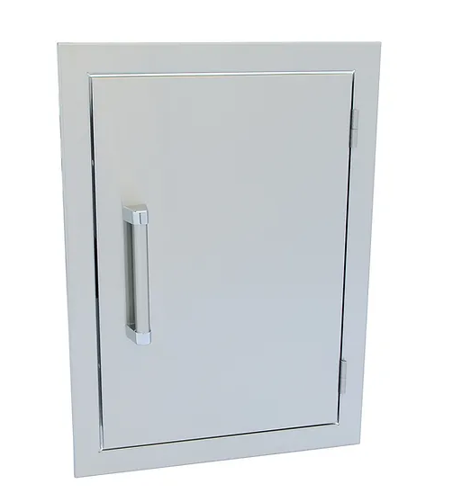 Kokomo Grills - 14x20 Reversible Stainless Steel Access Door (Vertical)