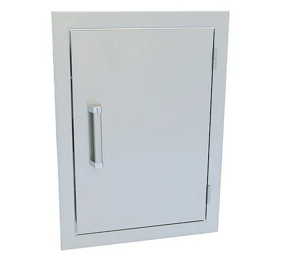 Kokomo Grills - 17x24 Reversible Stainless Steel Access Door (Vertical)