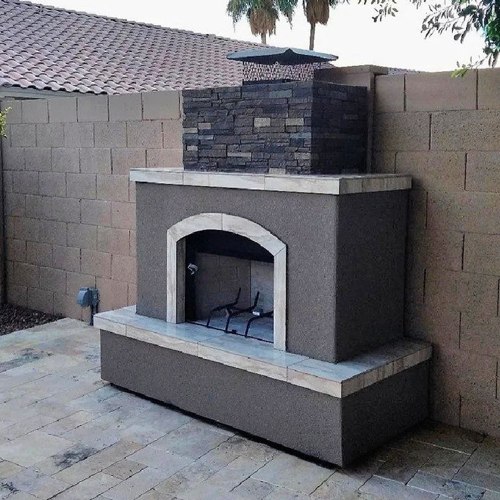 Kokomo Grills - Tucson 6 ft outdoor fireplace