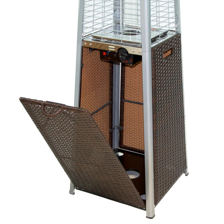 RADTec Tower Flame Patio Heater - Base Opening