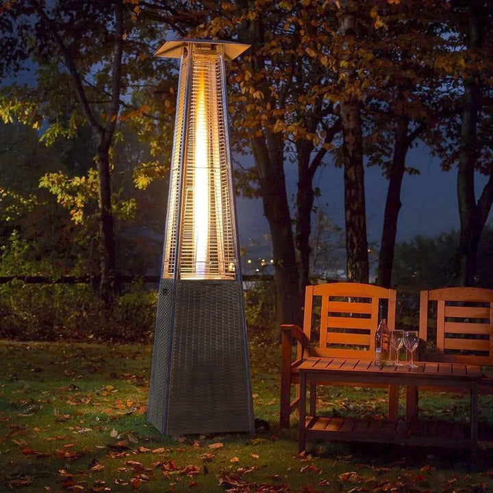 RADTec Tower Flame Patio Heater - Lighted