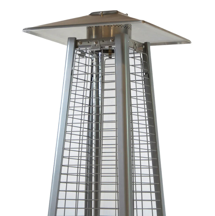 Top view of RADTec Tower Flame Patio Heater