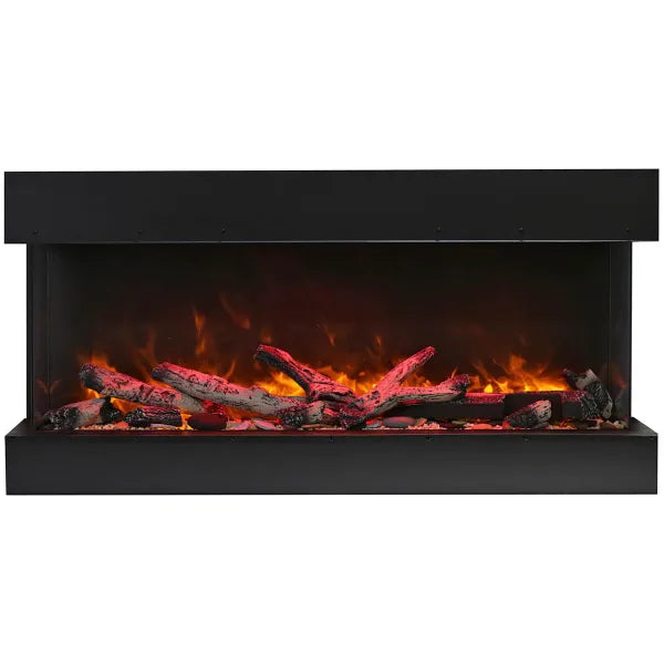 Remii - BAY SLIM 3-Sided Electric Indoor-Outdoor Fireplace  