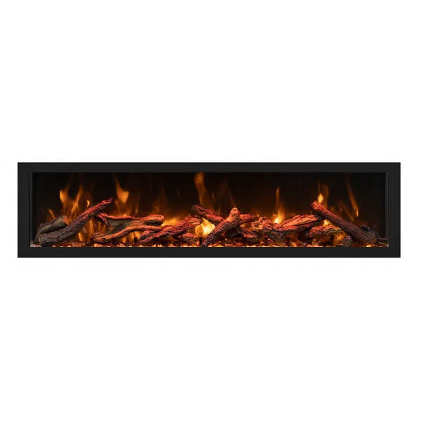 Remii - EXTRA TALL Indoor or Outdoor Electric Built-In Fireplace 