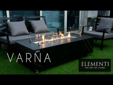 Video: Elementi Plus Varna Fire Pit Tabler