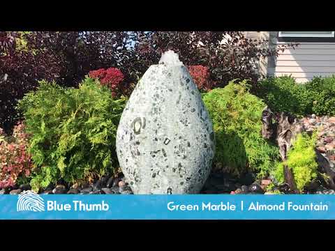 Blue Thumb - 30" Green Marble Almond Fountain Kit  video