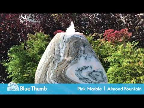 Blue Thumb - 24" Pink Marble Almond Fountain Kit video
