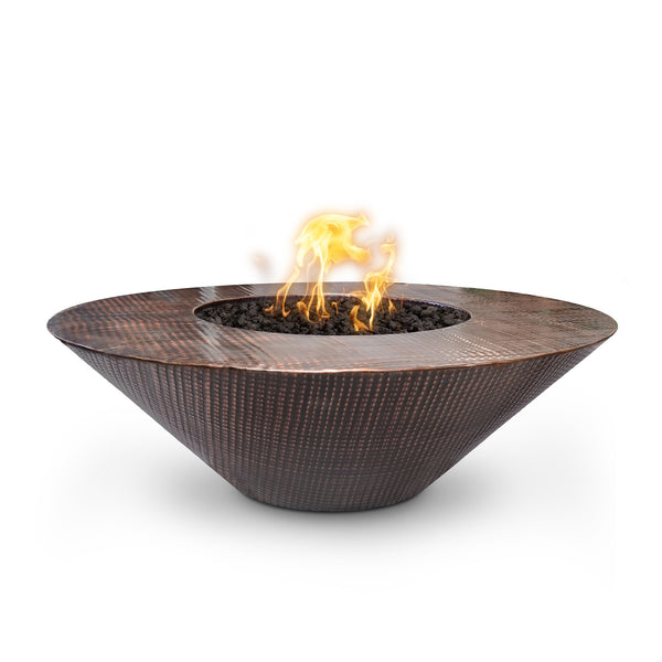 The Outdoor Plus - Cazo Copper 48" Fire Pit - Wide Ledge