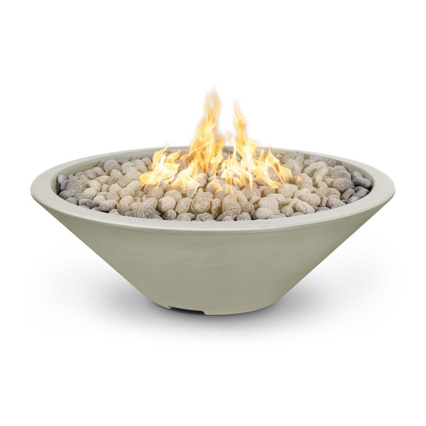 The Outdoor Plus - Cazo GFRC Concrete Fire Pit (Narrow Ledge - 48", 60")